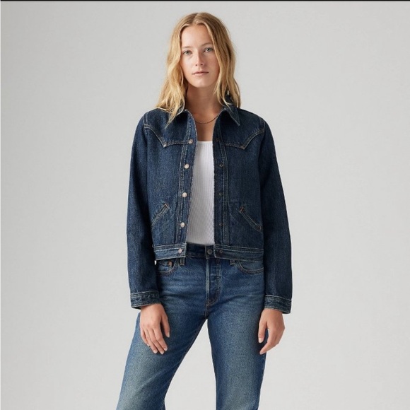 Levi's Jackets & Blazers - 💕NWT Levi's Original Trucker Riveted Jean Jacket size XL